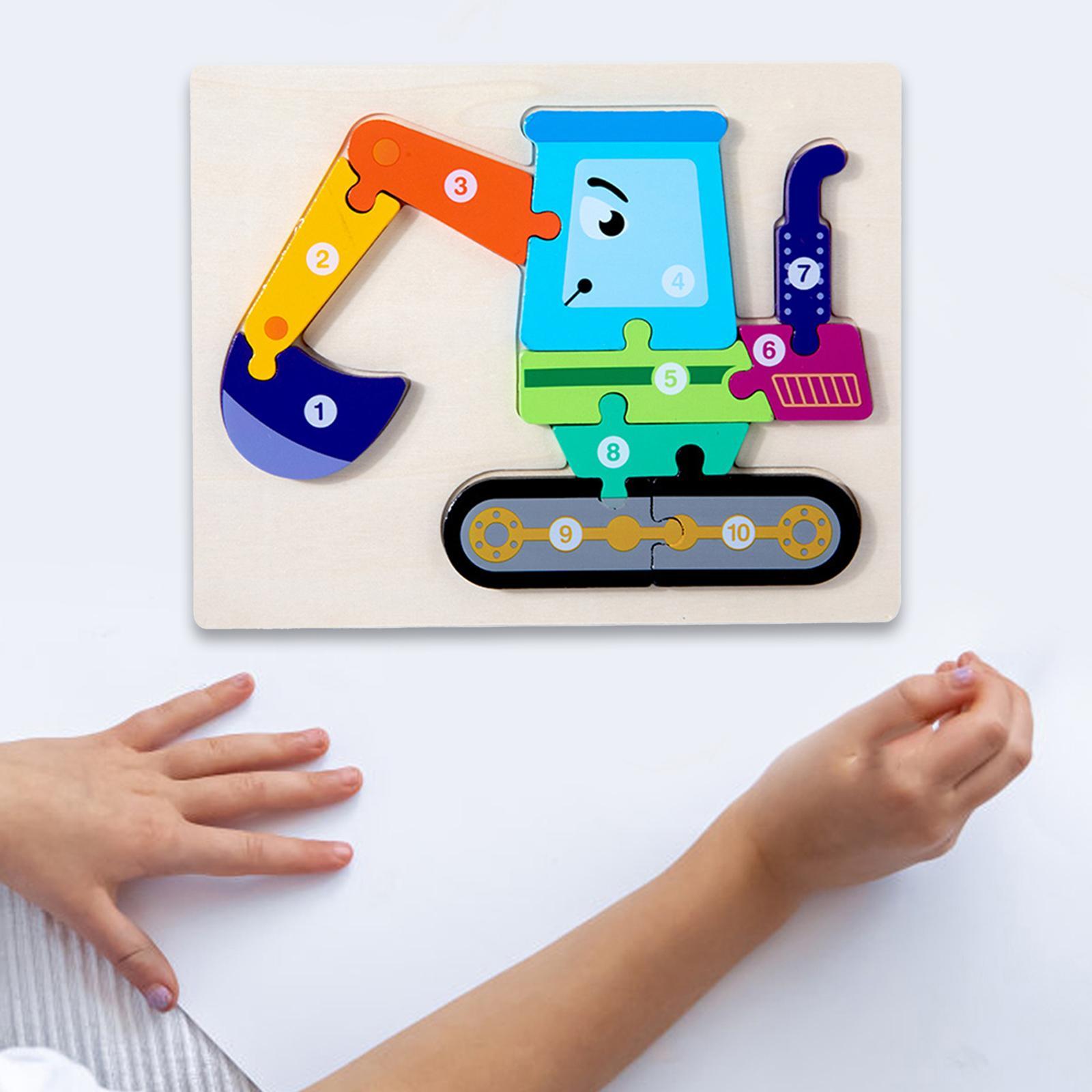 Puzzles Board Toy Hands on Montessori Toy for Children Ages 4-6 Years Kids