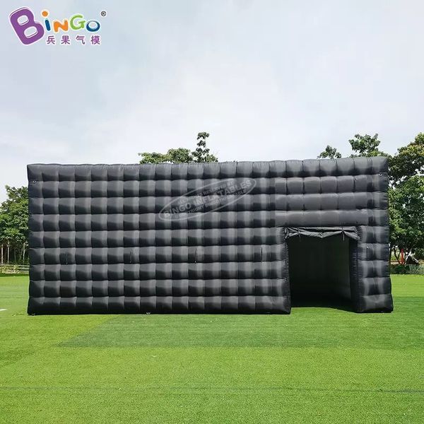 Exquisite craft giant inflatable square tent with lights trade show tent for party event decoration toys sports For sale
