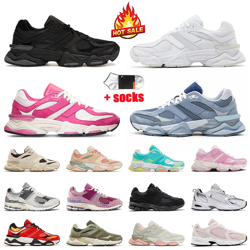 Fashon Designer Running Shoes Women Mens Athletic Tennis Sneakers White Black Suede Pack Sea Salt Pink Haze Protection Pack Bricks Wood dhgate Casua