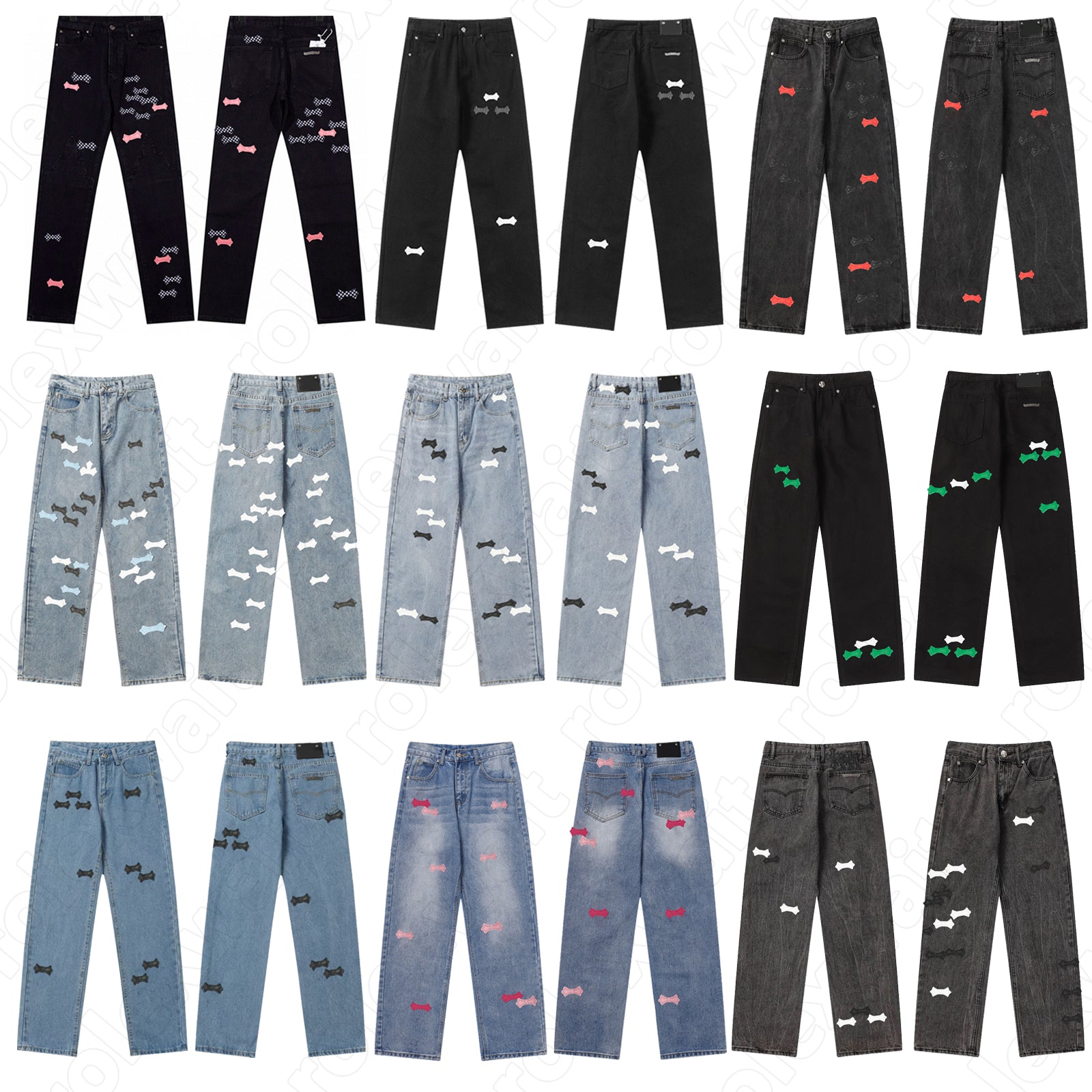 mens jeans Designer men jeans Hip Hop High men jeans Street Brand jeans Pants