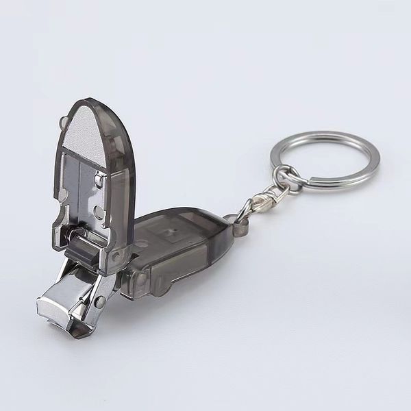 Small Cute Pocket Foldable Nail Clippers with Key ring EDC Tool Outdoor Gadgets