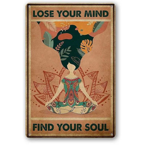 Metal Painting Metal Painting Vintage Metal Tin Signs Stay Wild Flower Child Moon Child Wall Decor for Home Garden Bars Cafe Clubs Retro Pos