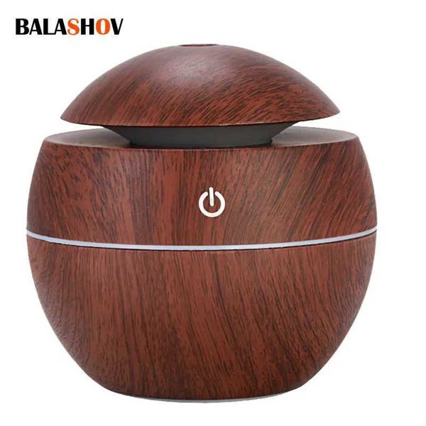 Humidifiers Humidifiers High quality ultrasonic wood oil essential oil diffuser humidifier aromatic atomizer with 7color Llight LED atmosphe