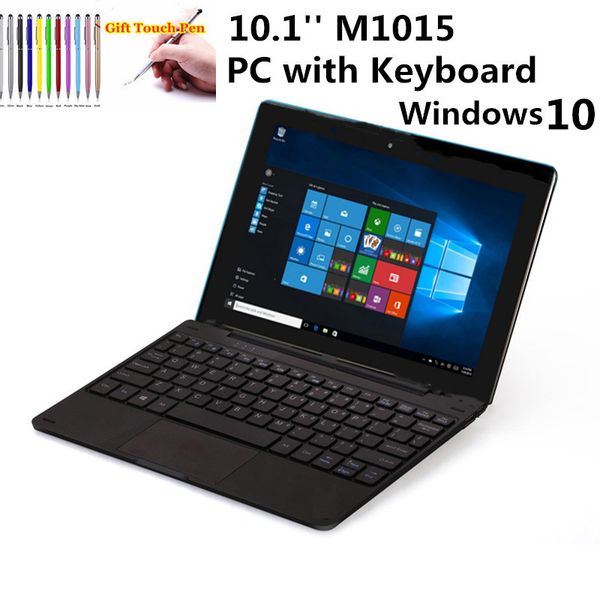 10.1&#039;&#039; Windows 10 Tablet PC 32GB ROM Docking Keyboard M1015 WiFi HDMI-Compatible Dual Cameras Quad Core 1280 x 800 IPS