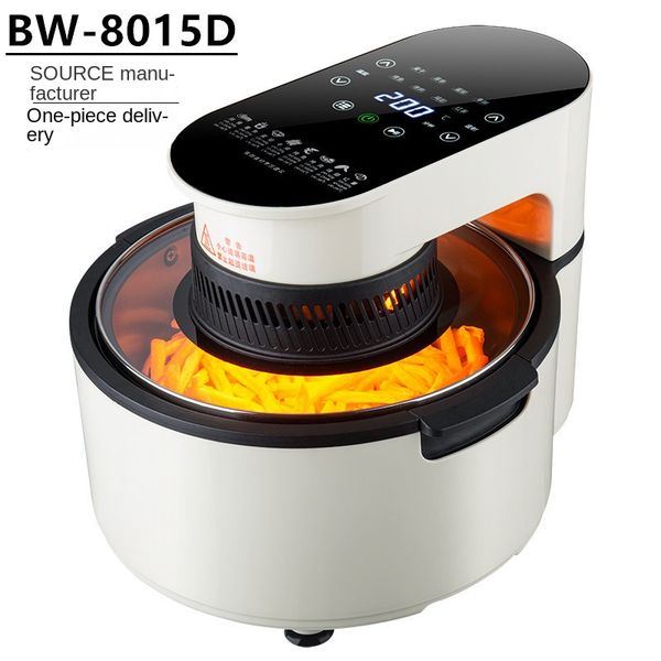 Shenhua Visual Air Fryer Multi-Functional Household Oil-Free Deep Frying Pan Large Capacity Oven Smart Chips Machine Gift