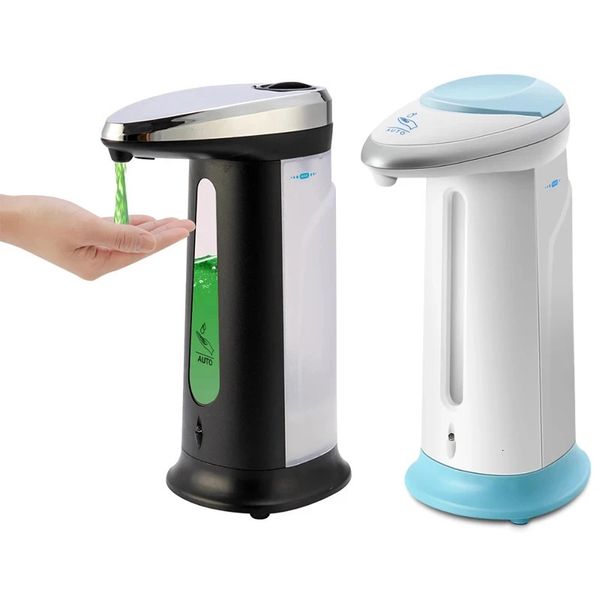 400ml Dispensador de sabão líquido automático Dispensador de shampoo Smart Sensor Smart Touchless Dispenser for Kitchen Bathrown Acessórios
