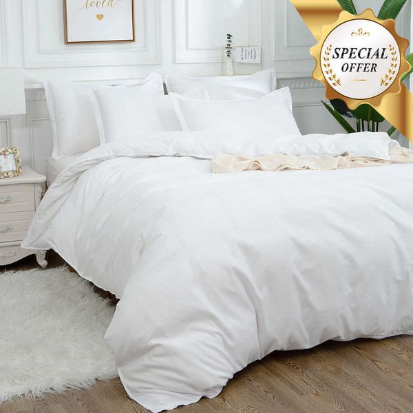 Bedding sets Bedding sets White Duvet Cover Set spread On The Strip King Size Luxury 180x210 Linens Single Double Comforter s L221025