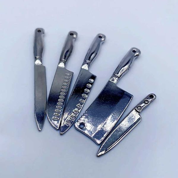 1 Set Doll House Mini Kitchen Knife Cooking Utensils Model for Dollhouse Kitchen Furniture Decoration Accessories Toy Y240807