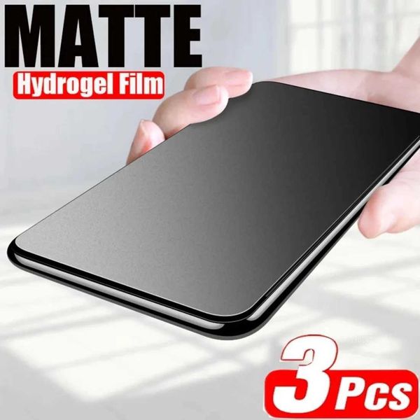 Cell Phone Screen Protectors 3PCS Matte Hydrogel Film For Samsung Galaxy A15 A13 A55 A35 5G A24 A73 Screen Protector for Samsung A03 A05 A72