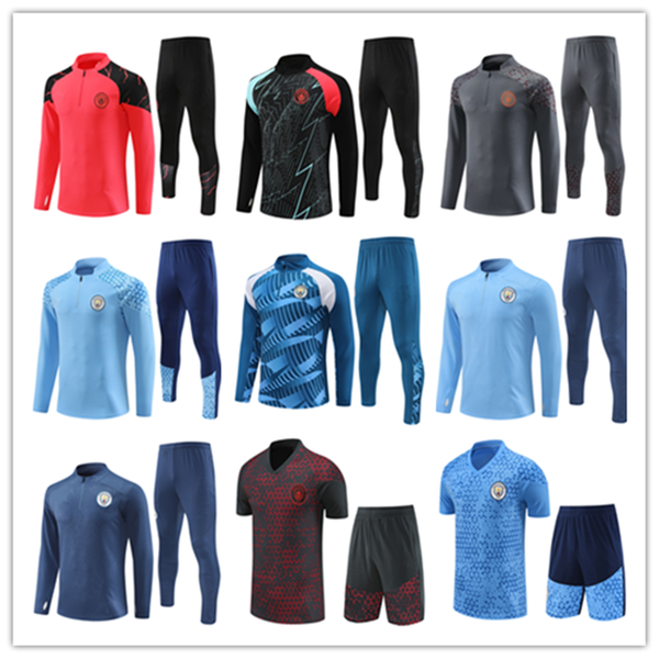 2024 tracksuit training Man City HAALAND SOCCER JERSEY FODEN GREALISH GVARDIOL CITIES KITS RODRIGO DOKU BERNARDO player version DE BRUYNE aw