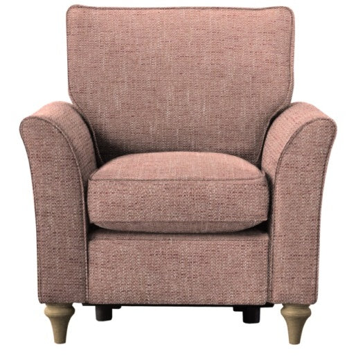 Parker Knoll Hazel Plain Back Armchair With Power Footrest - Fabric Grade C