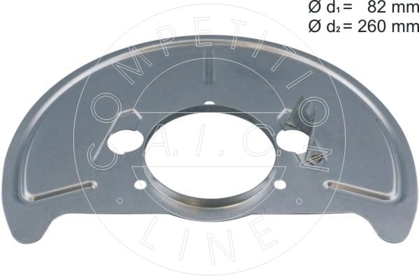 Splash Panel, brake disc AIC 57603