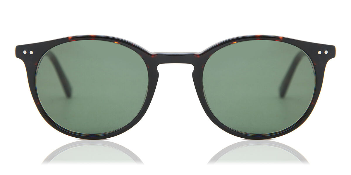 Round Round Plastic Men's Prescription Sunglasses Black Size 49   SmartBuy Collection