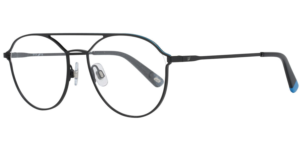 Web Eyewear Web WE5300 Men's Glasses, Black, Size 53