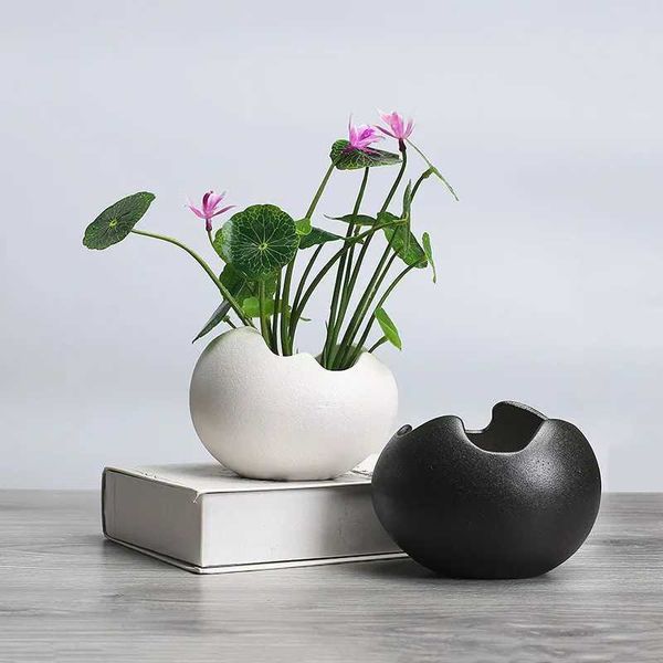 Planters Pots Sell European Style Retro Hydroponic Flowerpot Ceramic Creative Home Gardening Succulent Small Plant Pot S2412216