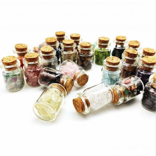 Party Favor Party Favor Gemstone Chips - Tumbled Healing Crystals For Witchcraft These Mini Crystal Spell Jars Are Great Homeindustry Dhsk7