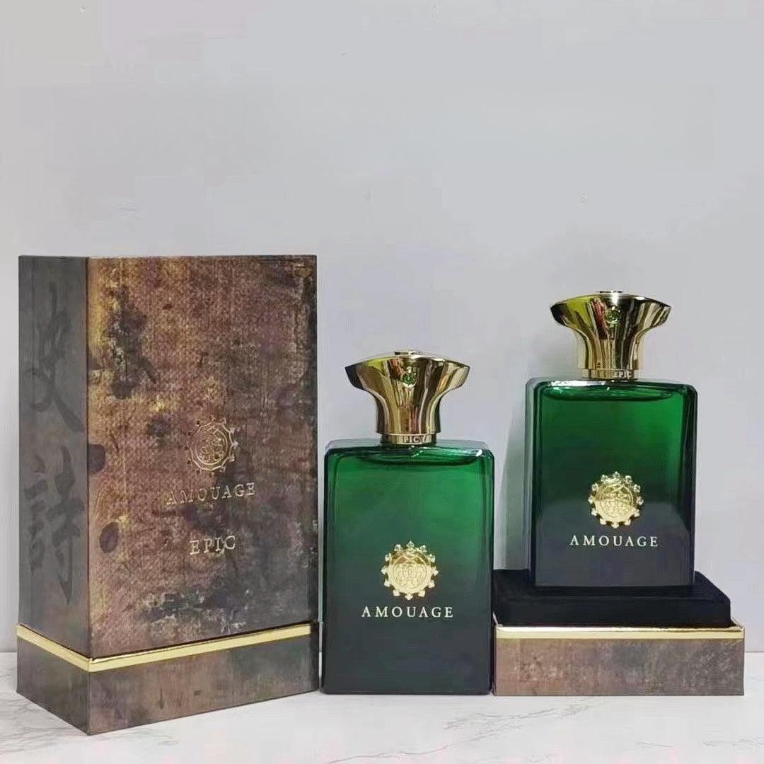 Amouage Epic Men Perfume 100ml Cologne for Men with Good Smell Fragrance High Quality Long Lasting Parfum Spray