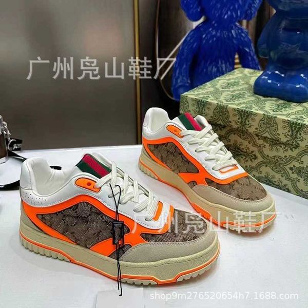 Shoes casual Novo sapatos de tábua bloqueados pela cor vintage para mulheres 2025 Soled Sports Sports Men da moda Casais Versáteis H241217