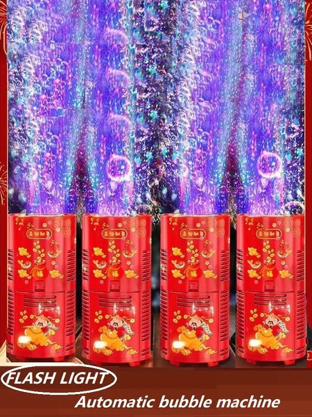 20 hole fireworks machine ground bubble machine electronic automatic landing Spring Festival gift Year toy 241019