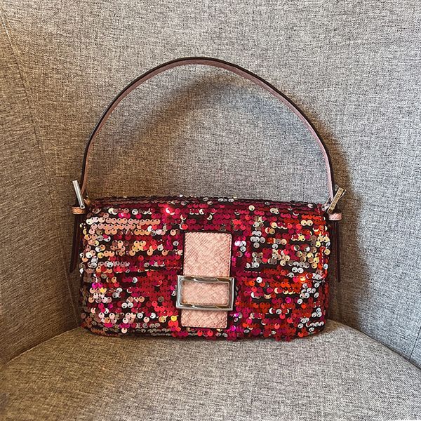 Designer Shoulder Bag For Women High Quality Luxury Fashion Crossbody Bags Sequin New Ladies Totes Bling Handbags Purses BlingBling 240913