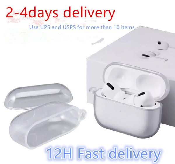 For 2 pro air pods 3 airpod Headphone Accessories Solid Silicone Cute Protective Earphone Cover Apple Wireless Charging Box Shockproof Case