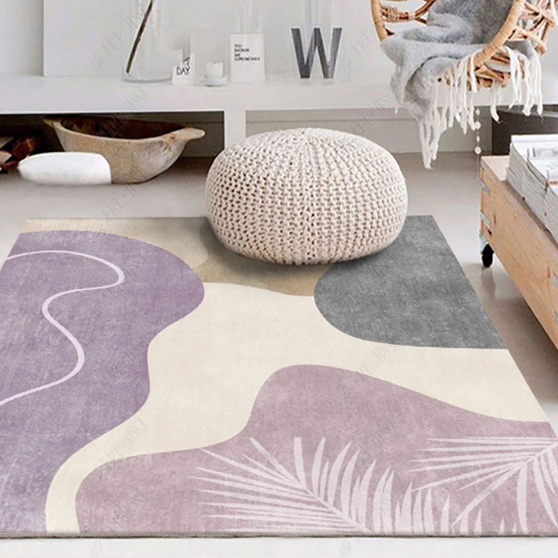 4065-59.8-Carpet Gray Bedside Floor Mat Nonslip Baby Game Mat Decoration Home