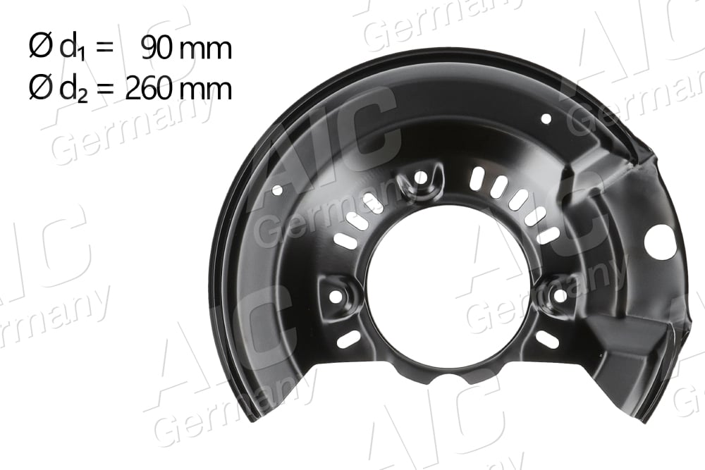 Splash Panel, brake disc AIC 58106
