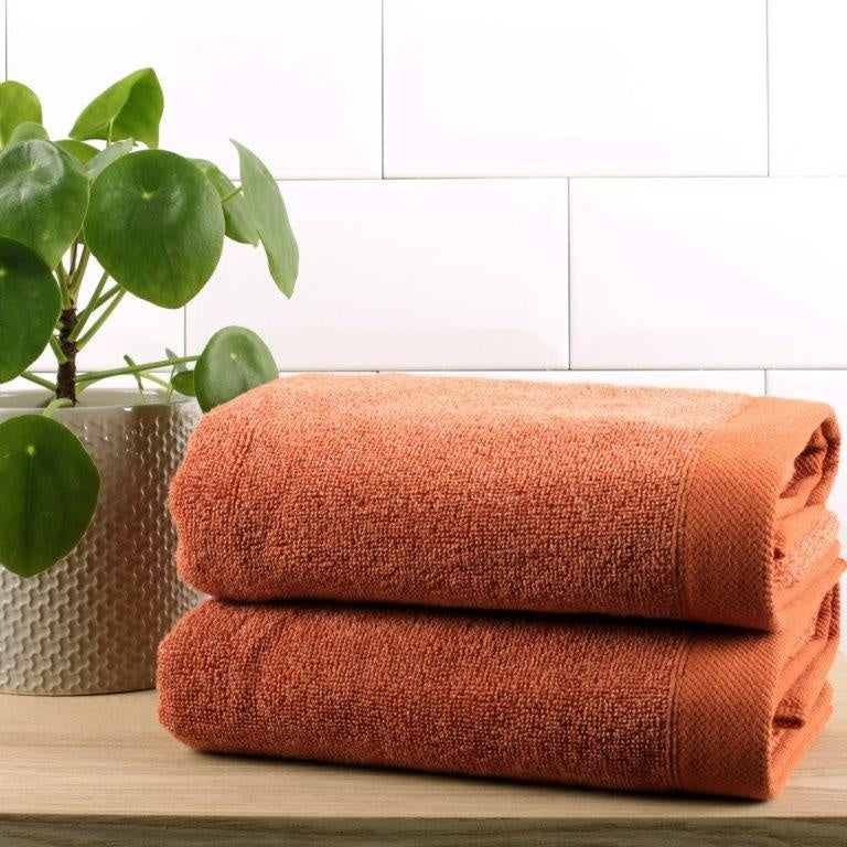 Drift Home Abode Eco Towel - Terracotta - Bath Sheet