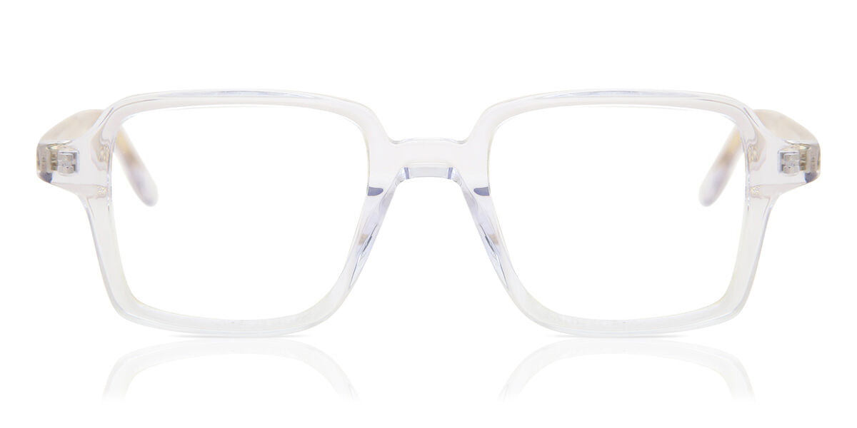 Square Full Rim Plastic Men's Glasses Discount Clear Size 49, - Free Lenses - HSA/FSA Insurance - Blue Light Block Available - Arise Collective