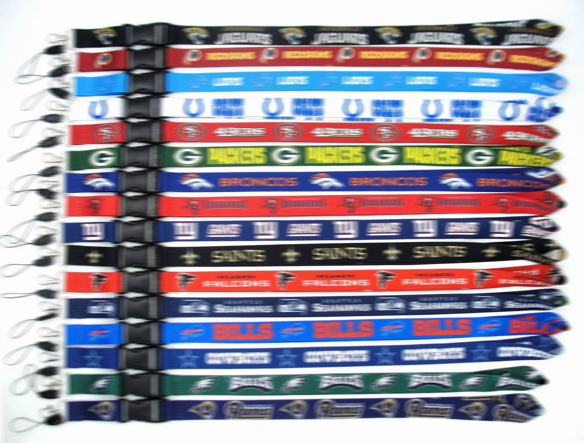 football team Designer Keychain Cellphone lanyard Straps Clothing Keys Chain Creative ID Cards Holder Detachable Buckle kayring Lanyards