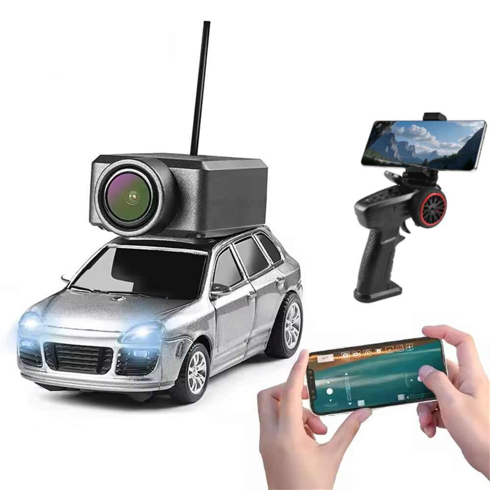 Wltoys 6401-C 1-64 2.4G FPV RC Car Wifi Camera Photos Videos VR App Control Built In Gyro Drift Desktop Micro 3 Speed On