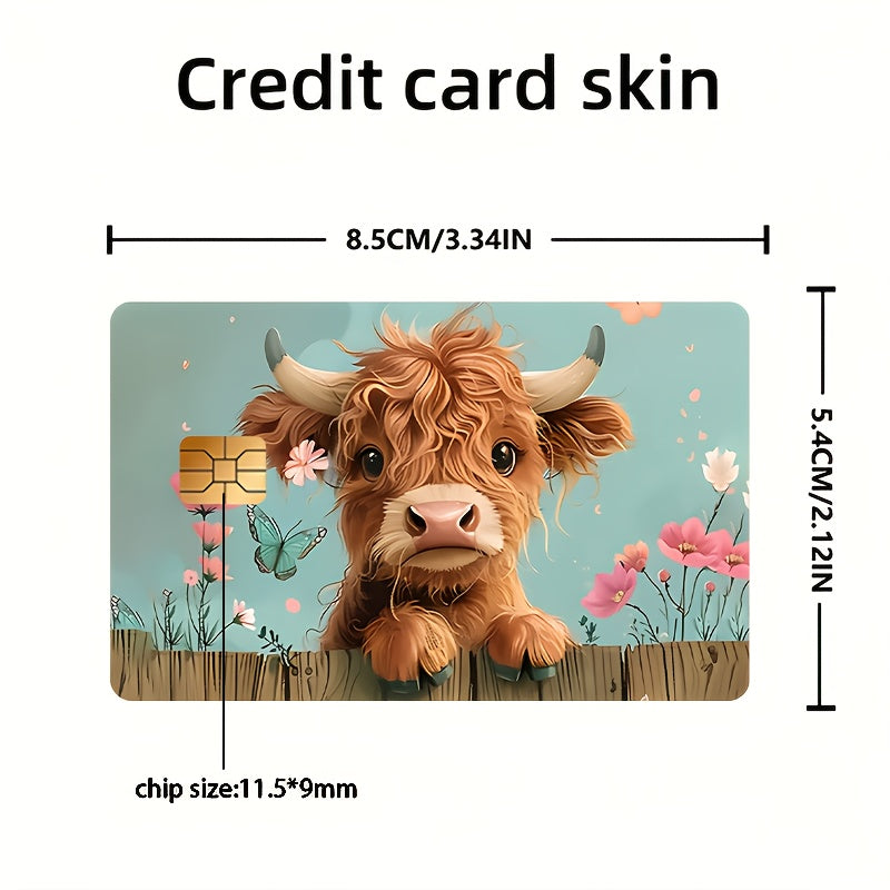 TEMU "lovely "credit Card Sticker Used For Ebt, Transportation, Keys, Credit Cards, Debit Cards, Card Skins, Protect Bank Cards, No Bubbles, High