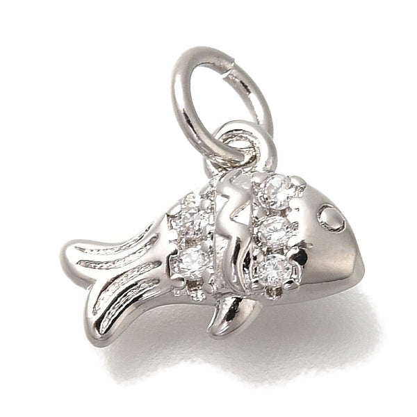 Micro Pave Bijoux de zircone cubique en laiton de placage en râtelier