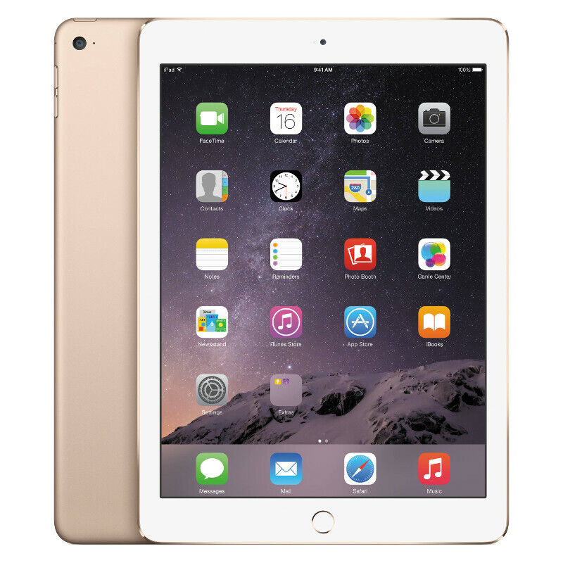 Apple® iPad Air 2 Retina Bundle with Case & Screen Protector (64GB) - GOLD , CELLULAR UNLOCKED