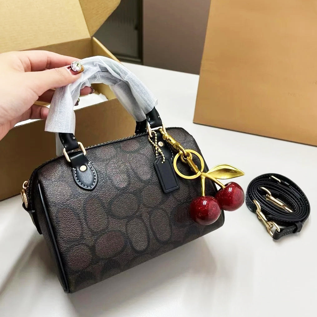 Tote bag Designer bag Womens Fashion Mini Pillow Rowan Fashionable Crossbody Mini Rowan Boston Pillow handbag Bag Ch469