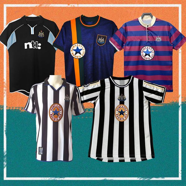 1999-2000 Retro Soccer Jersey 91-95-94--97-98-99-20 Home SHEARER soccer shirts 1988-1984-1983 United Football Uniform