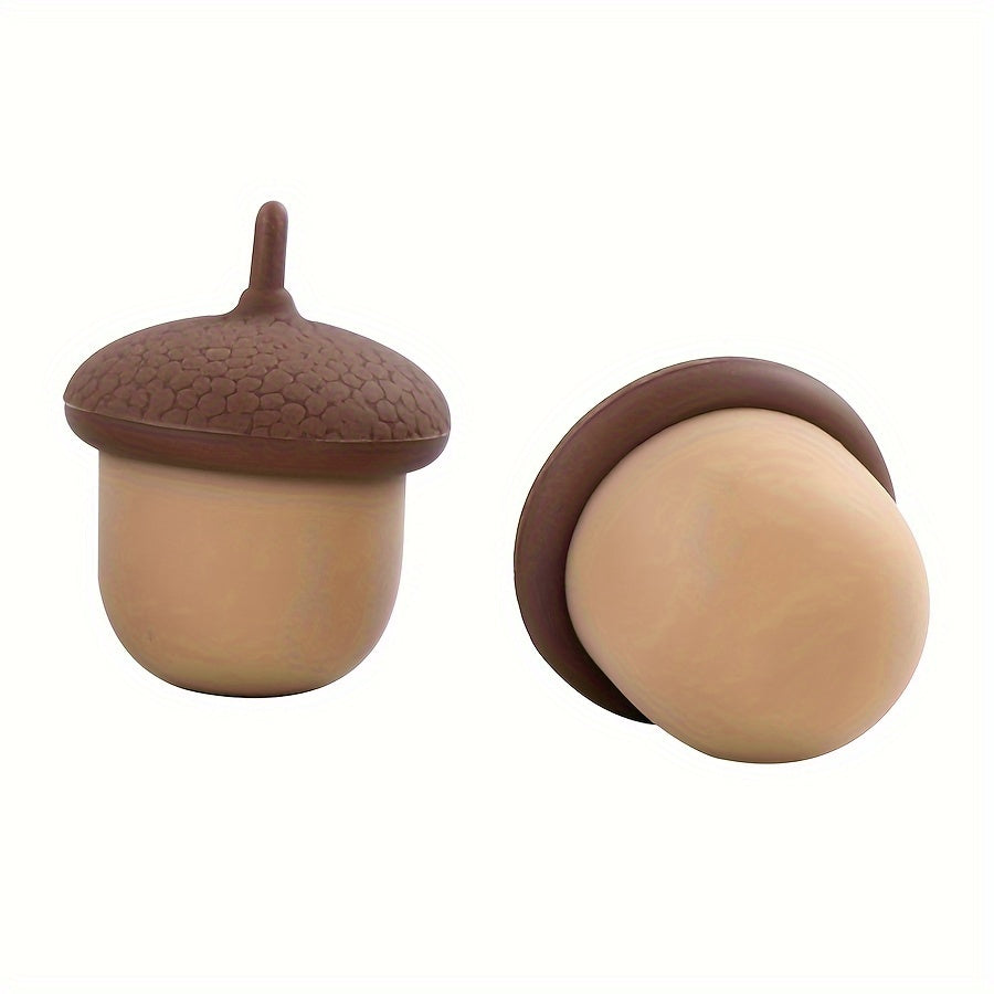 TEMU 2-pack 5ml Silicone Containers - Brown, , Non-fading, Reusable For Liquid, Powder, Tablet & Refreshing Drinks - Travel-friendly, Storage Jars,