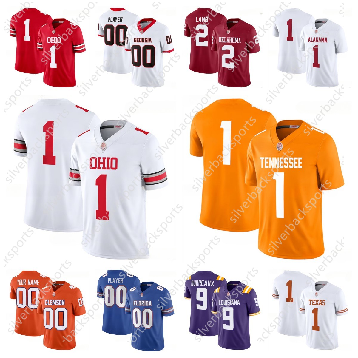 College Football Jerseys Stitched football jersey As Chrismas Gift Custom any name number for Men-Youth-Women