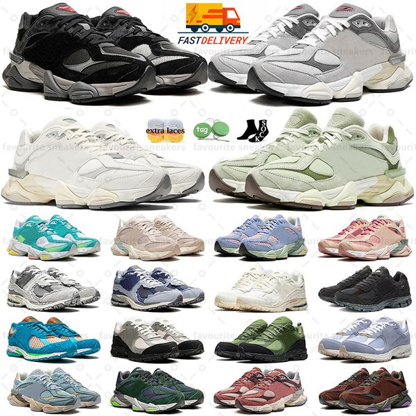 2025 Running Shoes Men Women designer Sneakers Quartz Grey Triple Black Rain Cloud Sea Salt White Pink Sand Mushroom Neon high quality Mens