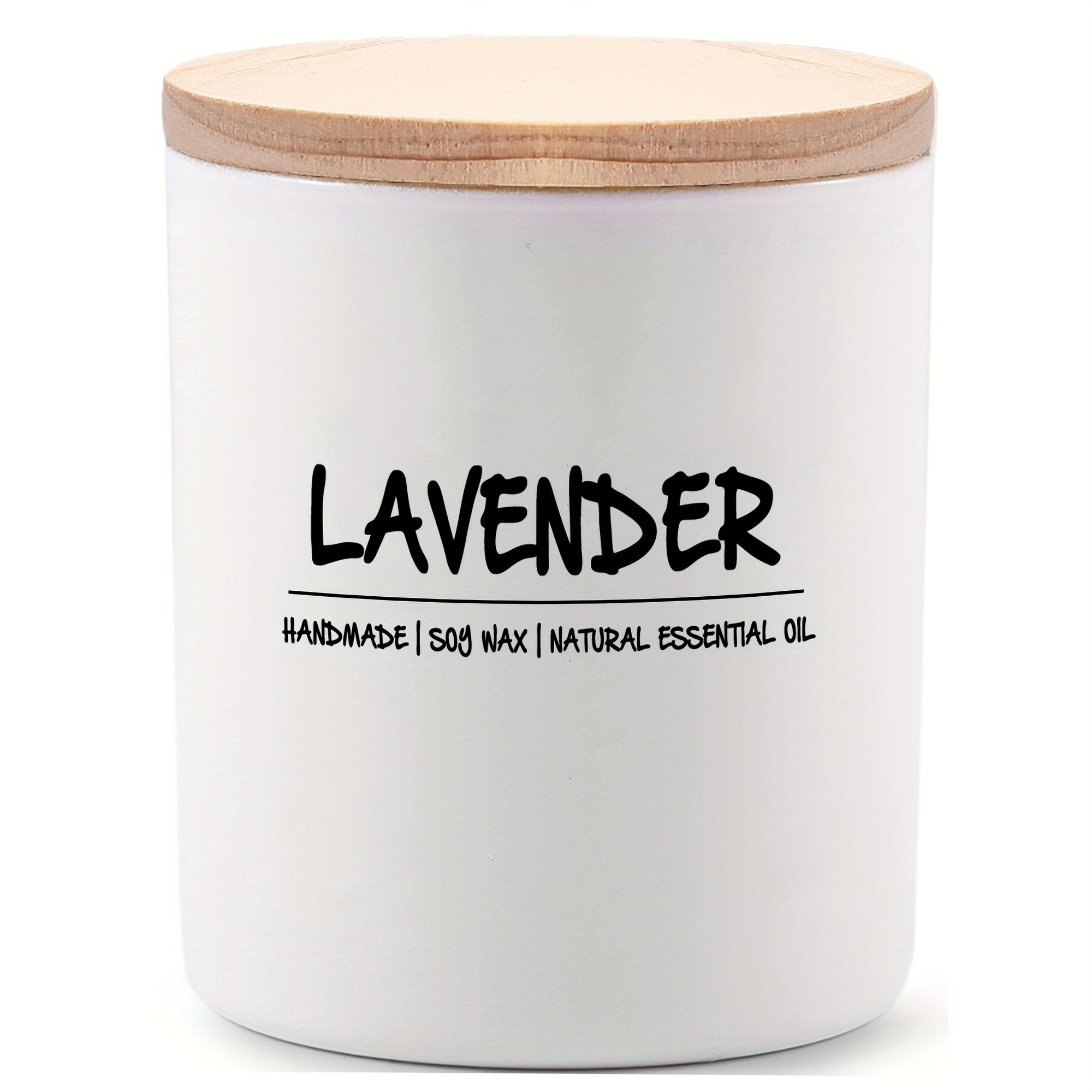 TEMU 12oz Scented Soy And Lavender Sandalwood Candles For Home Scented Christmas Birthday Candles For Women Men Burning About 72 Hours