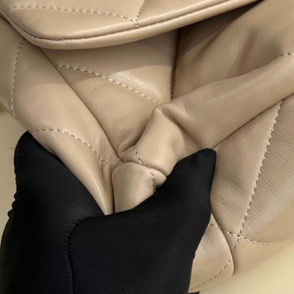 10A Designer Bag Goat Skin Flap Purse Gold and Sier Ing Chain clutch bags purses ladies Handbags Diamond Lattice