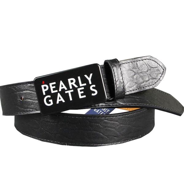 PG Belt New Men&#039;s Golf Leather Fashion Alloy Buckle Leather Sports Leisure Belt Two Colors Optiona