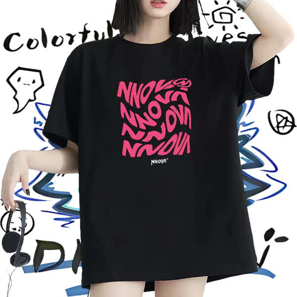 Fashion Casual Woman T Shirts Short sleeve Cotton Soft Home Outdoor Women Tshirts Custom Print Plus Size Lady Clothings