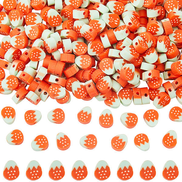 300Pcs Handmade Polymer Clay Beads