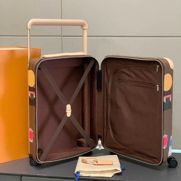 55cm Boarding Rolling Luggage Suitcase Spinner Travel Universal Wheel Men Women Trolley Case Box Duffel Cloud Star Designer Bag Travel Air c