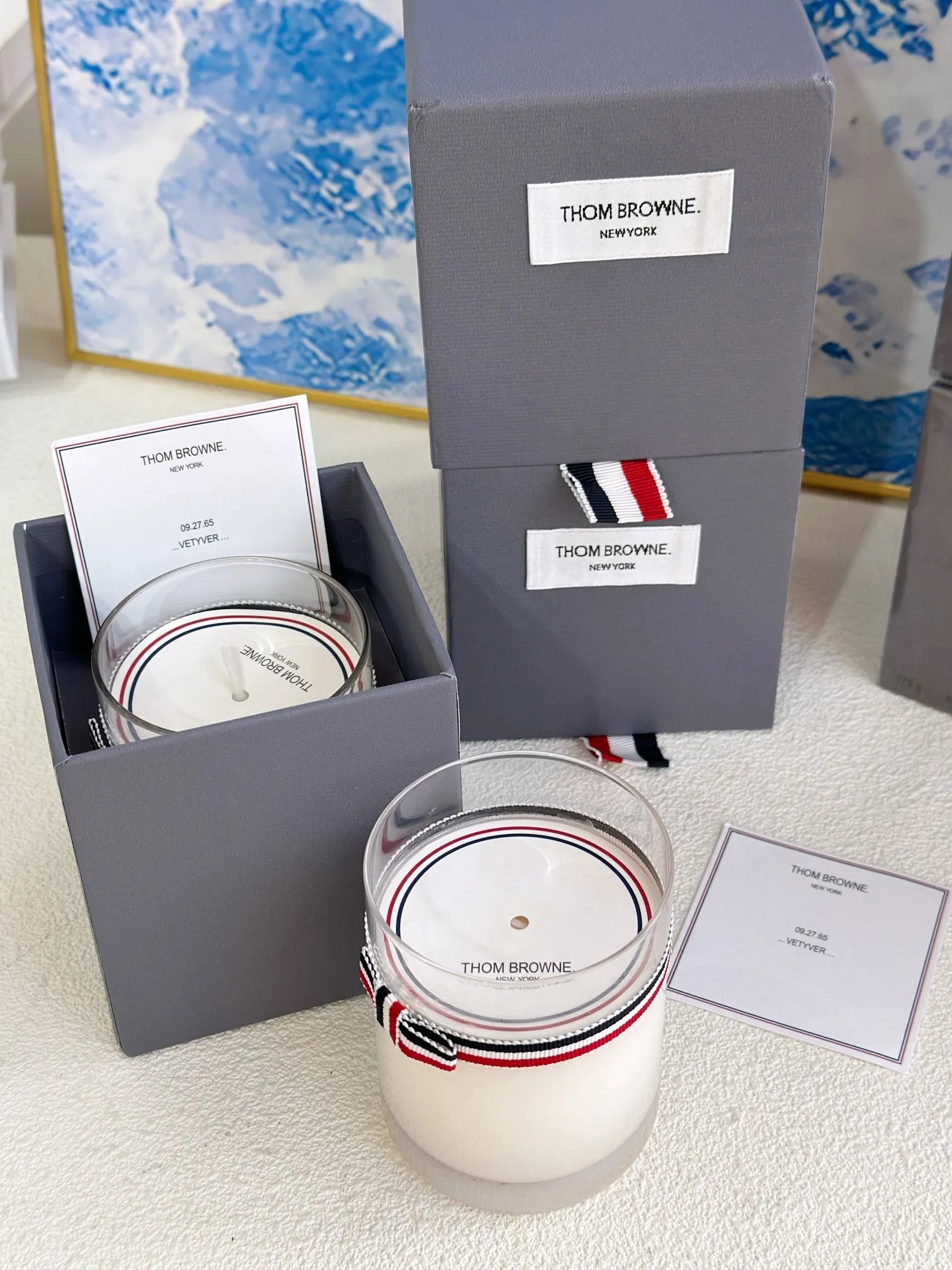 Thom Brown Candles candle Christmas Limited Scented Candle Gift Box Set Baies Fig Fragrance Candles Home Decor Birthday Companion Gift