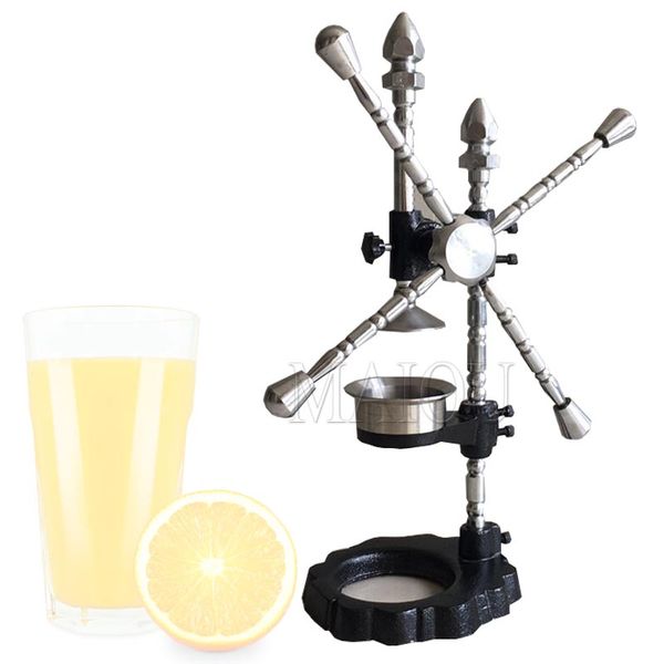 Manual Hydraulic Fruit Fresh Pomegranate Grapefruit Stainless Steel Juicer