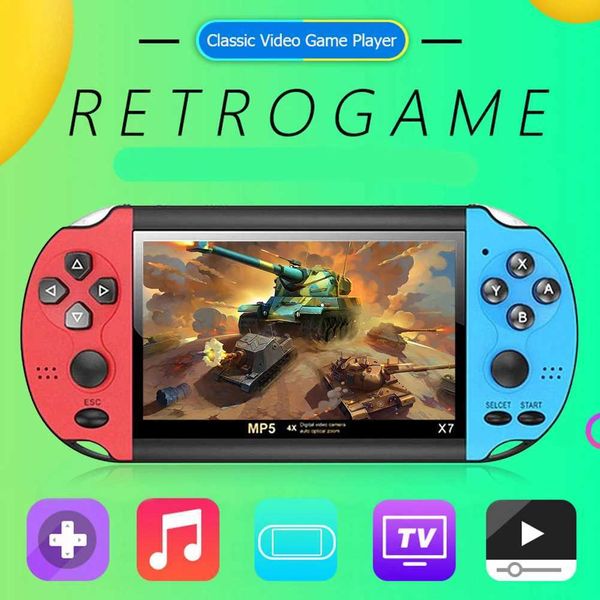 Retro Video Game Console Portable Handheld Gaming Videogame hine Mini Arcade Player Emator Smart Gamepad Portatil Retrogame Z241226
