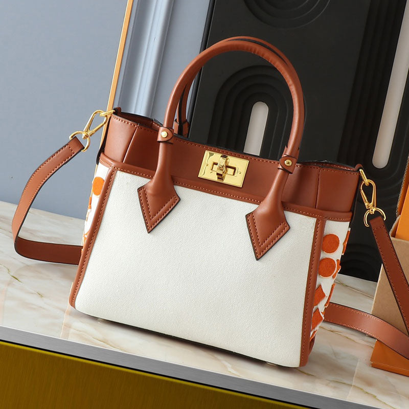 5A Designer Handbag Women&#039;s Shoulder Bag High quality handmade handbag Wool Women&#039;s Tote Bag Leather crossbody bag 25cm30cm