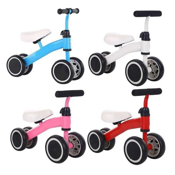 Baby Learning Walker Balance Bike No Pedals Tricycle Riding Toys Kids Bicycle Scooter For Ages 1224 Months 240530